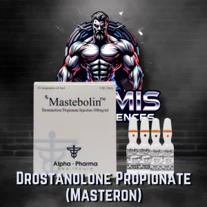 Mastebolin vahvistin. Suomessa Alpha-Pharma Healthcaren toimesta