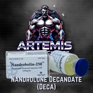 NandroBolin-injektiopullo. (Nandrolone Decanoate) Suomessa Alpha-Pharma Healthcaren toimesta